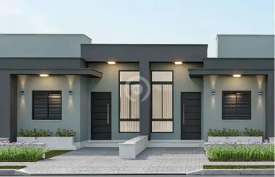 Casa à venda em portão, centro, com 2 quartos, com 47.78 m²