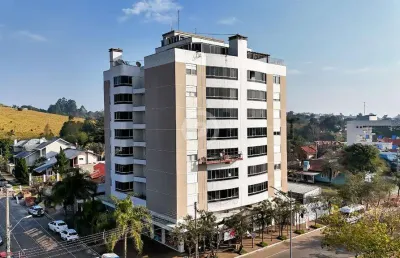 Apartamento à venda em estância velha, centro, com 3 quartos, com 112 m², edificio brasil