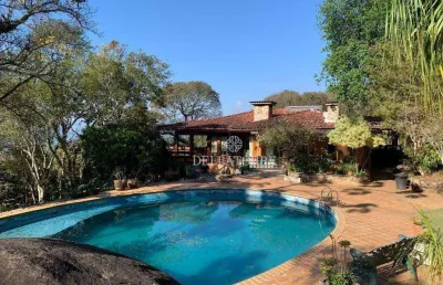 Casa 5 quartos à venda, 600 m² por r$ 2.700.000 - quebra frascos - teresópolis/rj