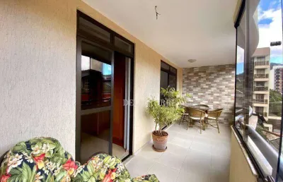 Apartamento com 3 dormitórios, 93 m² - venda por r$ 550.000,00 ou aluguel por r$ 3.418,67/mês - alto - teresópolis/rj