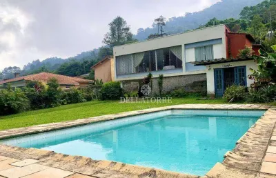 Casa com 3 dormitórios à venda, 161 m² por r$ 1.200.000,00 - carlos guinle - teresópolis/rj