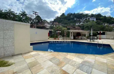Apartamento com 3 dormitórios à venda, 144 m² por r$ 850.000,00 - agriões - teresópolis/rj