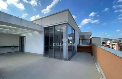 Cobertura com 3 dormitórios à venda, 126 m² por r$ 1.750.000,00 - agriões - teresópolis/rj