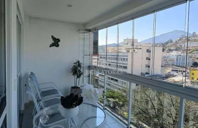 Apartamento com 2 dormitórios à venda, 103 m² por r$ 550.000,00 - várzea - teresópolis/rj