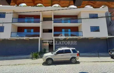 Apartamento com 2 dormitórios à venda, 103 m² por r$ 390.000,00 - santa cecília - teresópolis/rj