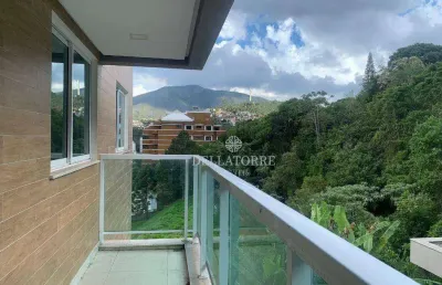 Apartamento com 3 dormitórios à venda, 105 m² por r$ 850.000,00 - agriões - teresópolis/rj