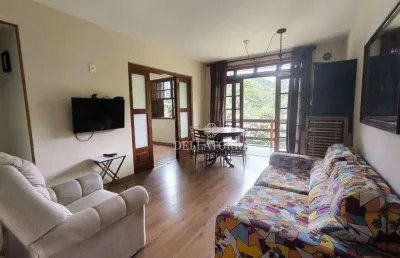 Apartamento com 2 dormitórios à venda, 68 m² por r$ 395.000,00 - albuquerque - teresópolis/rj