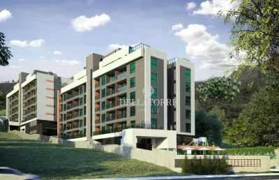 Apartamento com 2 dormitórios à venda, 68 m² por r$ 480.000,00 - várzea - teresópolis/rj