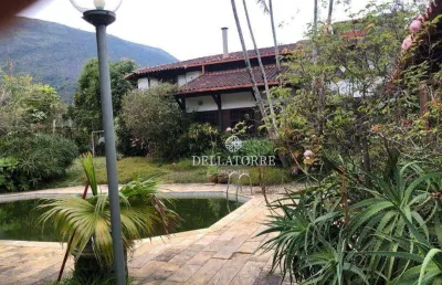 Casa com 5 dormitórios para alugar, 458 m² por r$ 8.641,25/mês - alto - teresópolis/rj