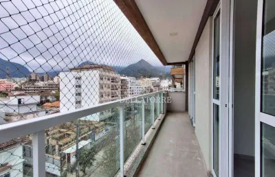 Apartamento com 2 dormitórios à venda, 79 m² por r$ 494.000,00 - santa cecília - teresópolis/rj
