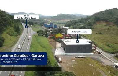 Barracão / Galpão / Depósito para alugar em Três Barras, Garuva 