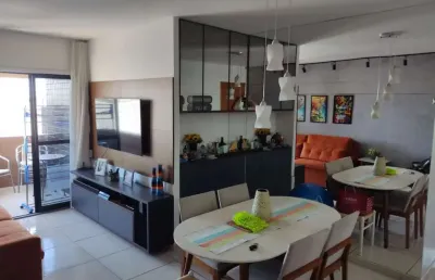Apartamento com 3 dormitórios na jatiúca + dce - 84m²
