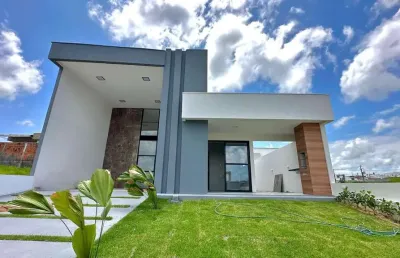 Casa com 3 dormitórios sendo 1 suíte em condomínio fechado - 112m²