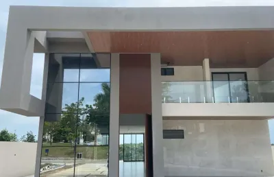 Casa de alto padrão com 4 suítes + dce no bairro da serraria - 603m²