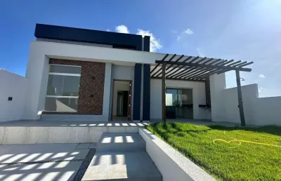 Casa em condomínio fechado com energia solar em marechal deodoro - 100m²
