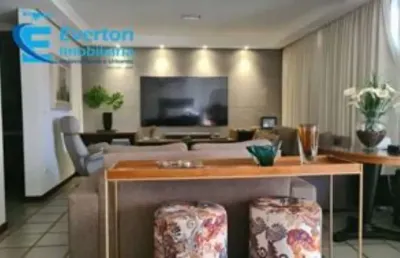 Apartamento 190 m² com 2 garagem individuais, 3 suites, salas estar e jantar, ar condicionado nos quartos e sala, sacada pra rua