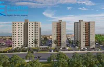 Apartamento novo, 2 quartos com e sem suíte, sacada, elevador e lazer completo.