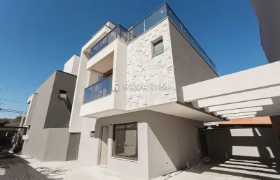 Casa em condomínio fechado com 3 quartos à venda na rua frei fabiano de cristo, jardim das américas, curitiba, 208 m2 por r$ 1.350.000