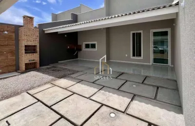 Casa com 3 dormitórios à venda, 135 m² por r$ 430.000,00 - messejana - fortaleza/ce