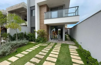 Casa com 4 dormitórios à venda, 131 m² por r$ 705.000,00 - centro - eusébio/ce