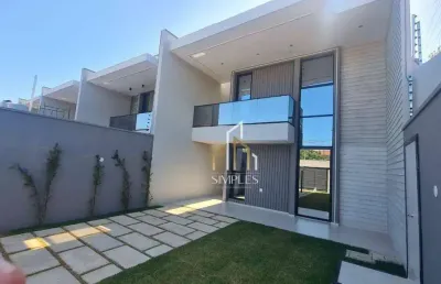 Casa com 4 dormitórios à venda, 152 m² por r$ 820.000,00 - jardim das oliveiras - fortaleza/ce