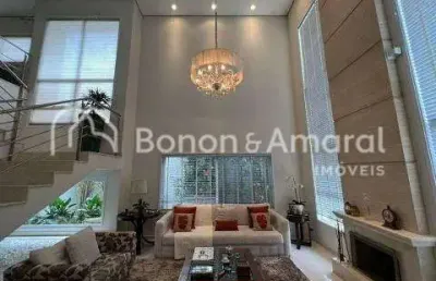 Magnifica casa à venda no condomínio villa lobos em paulínia.