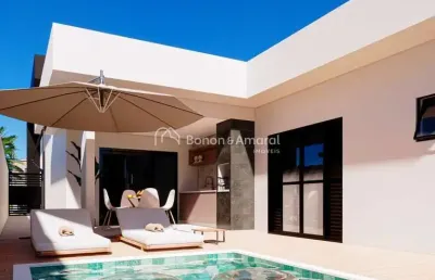 Casa à venda em condomínio, nova odessa, em construção,3 suites,lavabo,closet, ampla sala para 2 ambientes com pé direito alto integrada com a cozinha, lavabo, área de serviço e banheiro. espaço gourm