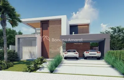 Casa em construção a venda no condomínio villa lobos paulínia- sp