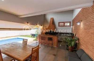Casa térrea em barão geraldo, 240 m² de área construída.