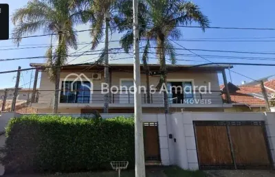 Casa estilo sobrado com 375 m² de área construída, 4 suítes, parque alto do taquaral - campinas