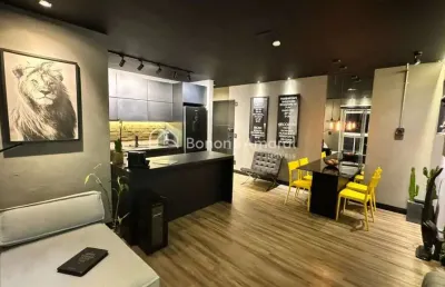 Apartamento à venda no taquaral, andar alto, 2 quartos, 1 suíte