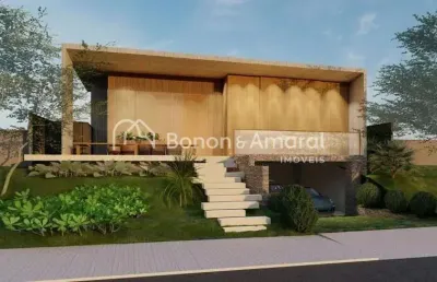 Casa de condomínio com 259 m² e 3 quartos, no alphaville dom pedro 3 - campinas/sp