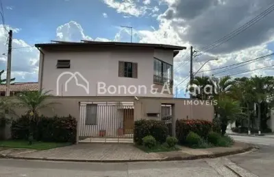 Casa estilo sobrado, com 3 quartos, 1 suíte, na cidade universitária em campinas - sp