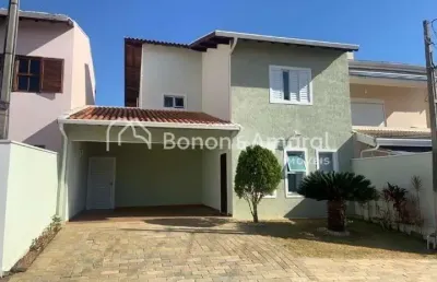 Casa á venda com 3 dormitórios, 3 banheiros, 2 vagas com 210m² no condomínio itapema de valinhos.