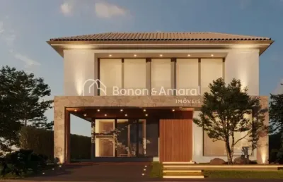 Casa em condomínio no condomínio villa bella florença, de 3 quartos à venda, jardim américa - paulínia/sp
