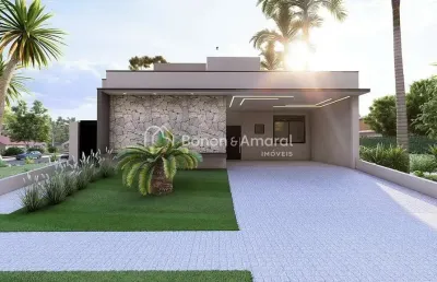 Casa a venda no condomínio santorini, parque brasil 500, paulínia.
