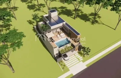 Casa a venda no condomínio santorini, parque brasil 500, paulínia.
