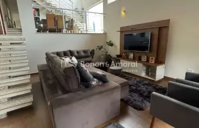 Casa em condomínio no condomínio alto da boa vista, de 3 quartos à venda, jardim fortaleza - paulínia/sp