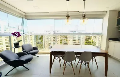 Apartamento à venda no jardim madalena com 3 suítes em andar alto e condomínio exclusivo