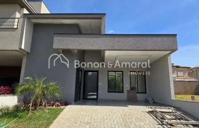 Casa térrea 3 suítes e escritório, à venda, condomínio lírios, paulínia
