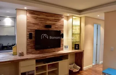 Apartamento com 3 quartos ( 1 suíte) à venda no condomínio avalon i, campinas
