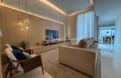 Casa térrea pra venda de 3 suítes, condomínio alto da boa vista, em paulínia.