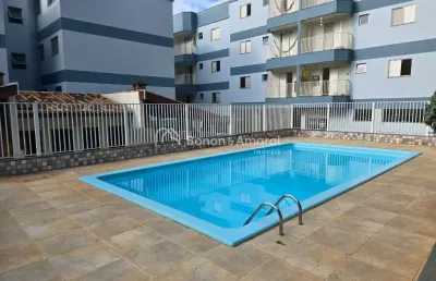 Apartamento para locação com 2 quartos ( mobiliado), 1 vaga coberta no jardim ypê, paulínia