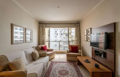 Apartamento amplo com 3 dormitórios e varanda no coração do cambuí