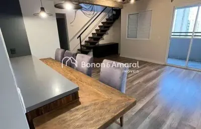 Cobertura com 3 quartos sendo 2 suítes e 4 banheiros para locação, 130 m²