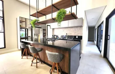 Casa térrea para venda no condomínio residencial terras do cancioneiro, parque brasil 500, paulínia.