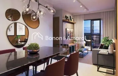 Apartamento à venda no una mansões - mansões santo antônio, campinas/sp