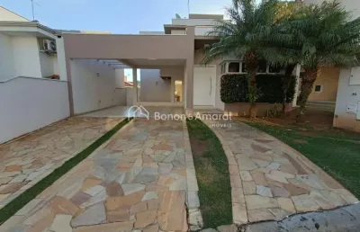 Casa para locação no fazenda santa candida, campinas/sp