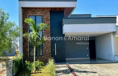 Casa térrea com 3 quartos à venda no residencial lírios, paulínia