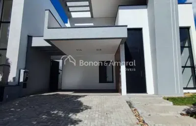 Casa em condomínio - residencial portinari - paulínia